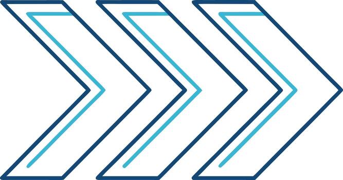 moderno datos fluir gráficos vector