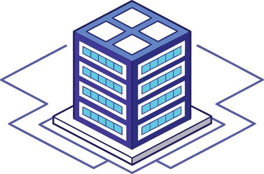 resumen datos fluir diagrama vector