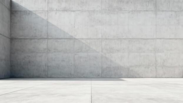 Unadorned architectural space features rough concrete texture under natural daylight photo