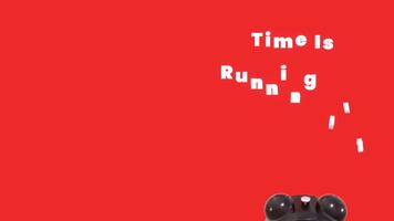 a conceito do Tempo é corrida fora, perda ou falta do Tempo e Tempo gerenciamento. animado relógios com comovente Setas; flechas com cópia de espaço. adequado para diariamente atividade e explicador. video