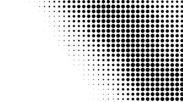 Retro Halftone Dotted Stop Motion Background Vintage Dot Animation Texture video