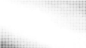 Halftone Dot Stop Motion Animation Background Grainy Dotted Texture Loop video