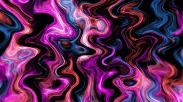 slät flytande färger strömmande nedåt skapande vibrerande abstrakt bakgrund för design använda sig av video