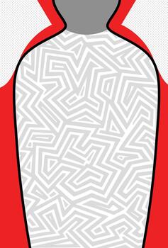 Jersey sport pattern design with red and white texture ready to print for sublimation vector