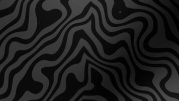 nero e grigio Filatura ipnotico cerchi, ottico illusione, senza soluzione di continuità ciclo continuo, fornire un' liscio astratto looping sfondo. video