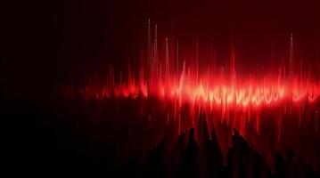 djup mörk röd bakgrund med mjuk suddig ljud textur, idealisk för modern presentationer, hemsida bakgrunder, affischer, och filmiska design teman video