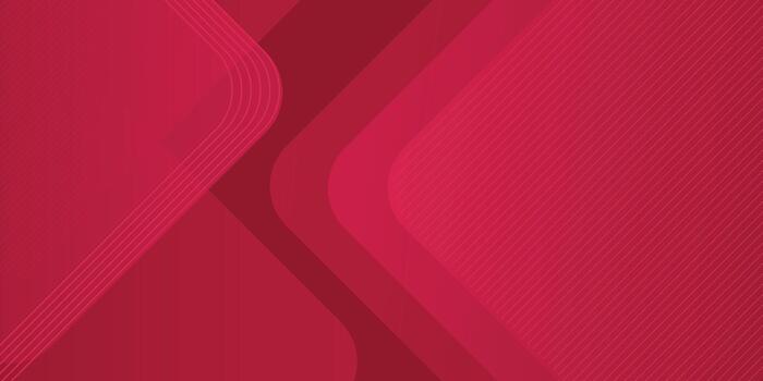 Abstract red cubical background. Dynamic shapes composition. vector