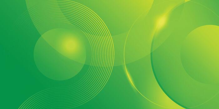 Abstract light green background decorative with dymanic circlular shapes composition, blank space. Eps10 vector