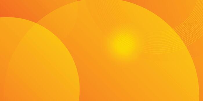 Minimal orange geometrical minimal background with blank space. Dynamic shapes composition. Eps10 vector