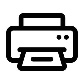 oficina impresora línea dibujo demostración papel bandeja y sencillo carrera detalles. genial para documento flujo de trabajo, oficina diseños, y relacionado con la impresión gráficos. vector