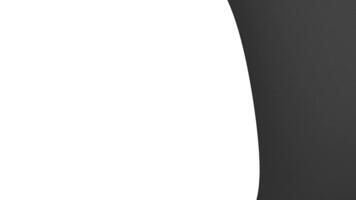 mörk högljudd bakgrund med vit flytande form övergång och matt effekt video