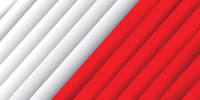 Modern abstract red white background design. vector