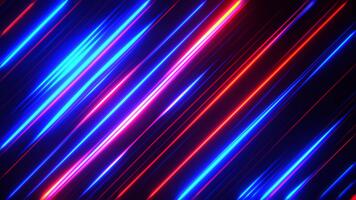 blå och röd hastighet rader i rörelse bakgrund slinga animerad video
