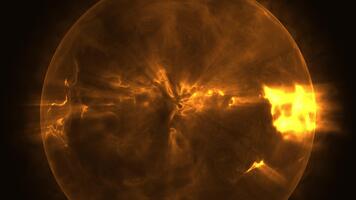 Sol i Plats bakgrund slinga animerad video