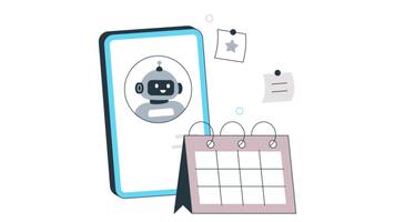 ai tarefa gestão animação mp4 Arquivo video