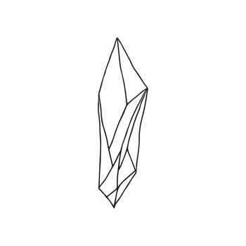 Dynamic crystal for interactive UI vector