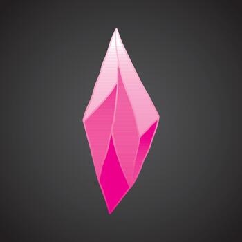 Class-specific mineral for fantasy games vector