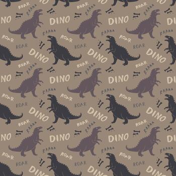 Friendly reptile seamless for rustic prints vector