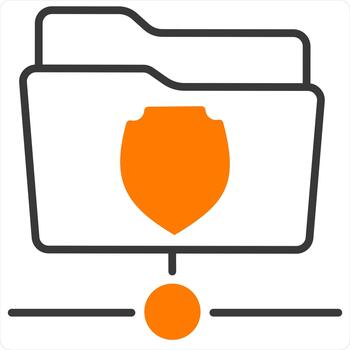 Folder Security and Lock vector