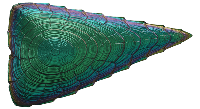 abstrato iridescente verde texturizado forma png