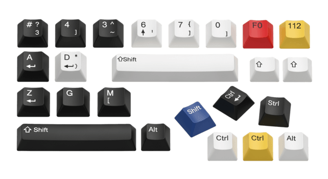 clasificado computadora teclado llaves colección png