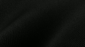 elegant flytande textur vågor i djup mörker, exklusiv premie mönster formning en unik bakgrund med graciös rörelse video