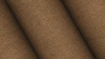 kastanj brun rullar roterande försiktigt presenter enkel rutnät väva inuti ett exklusiv värma tonad abstrakt bakgrund sammansättning video