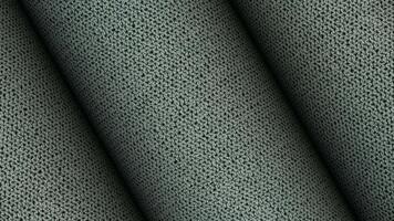 grönaktig grå rullar roterande mjukt till monter bra sticka textur inom ett exklusiv abstrakt bakgrund sammansättning video