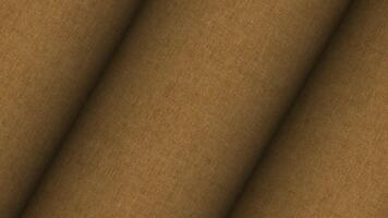 jord brun rullar roterande med bra naturlig väva markerad inom en unik natur inspirerad abstrakt bakgrund video