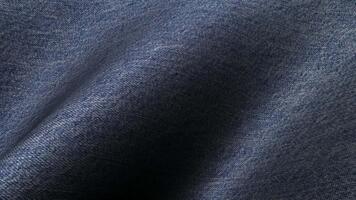 blu denim tessile struttura onde in movimento nel pulito animato strati adatto per minimo movimento grafica con un' premio sfondo video