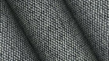 grå blandning rullar spinning mjukt med mikronät vävd textur parade med ett exklusiv raffinerad abstrakt bakgrund stil video