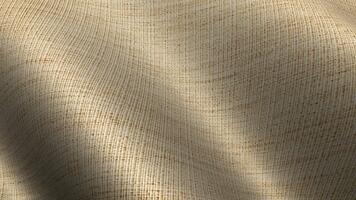 Marrone biancheria struttura onde in movimento nel caldo animato strati adatto per naturale design concetti con un elegante sfondo video