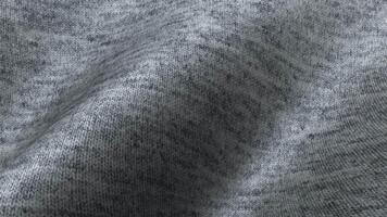 grå bomull textur vågor uppvikning i balanserad subtil animering lämpad för mjuk dämpad visuella med ett elegant bakgrund video