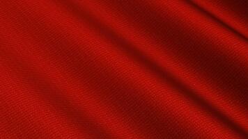 syntetisk väva textur vågor strömmande i djup röd nyanser presenteras inuti en premie dramatisk abstrakt bakgrund miljö video