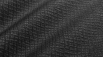 instansad rutnät textur vågor framväxande från matt svart djup placerad inuti ett elegant djup abstrakt bakgrund estetisk video