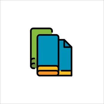 Documents Icon File Paper and Information , illustration vector