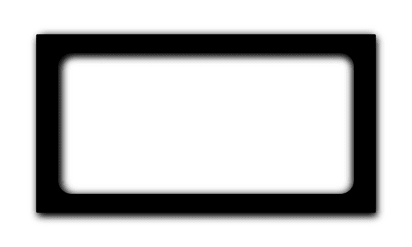 realista negro degradado rectángulo y cuadrado marco con sombra viñeta y transparente cubrir creando un Clásico cinematográfico foto frontera para moderno antecedentes diseño png