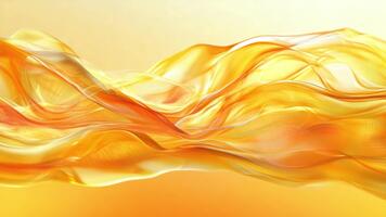 Abstract Warm Colorful Wave Flow Design with Soft Gradients and Light Effects for Creative Backgrounds and Textures video