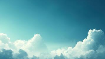Serene Sky with Soft White Clouds and Gentle Blue Background Creating a Calm and Peaceful Atmosphere for Relaxation video