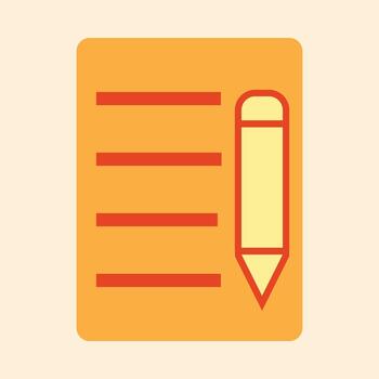 Update Document smart trendy fascinating amazing design useful Illustration colorful background vector