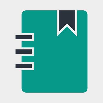 cuaderno inteligente de moda gentil increíble diseño útil ilustración vistoso antecedentes vector