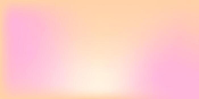 Peach and pink pastel soft color background with blurred abstract background vector