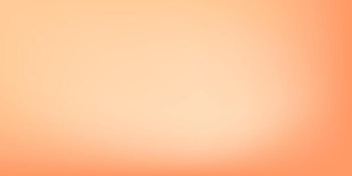 Pastel soft and smooth gradient background in pink and peach color vector