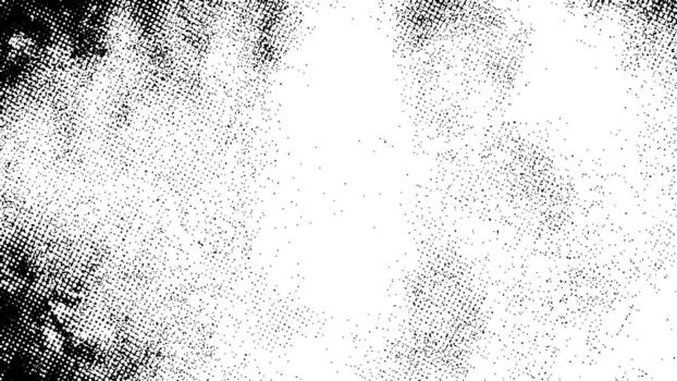 Abstract black and white grunge texture background with noise and distressed overlay effectBackground vector