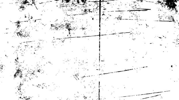 Abstract black and white grunge texture background with distressed overlay and scratch marksBackground vector