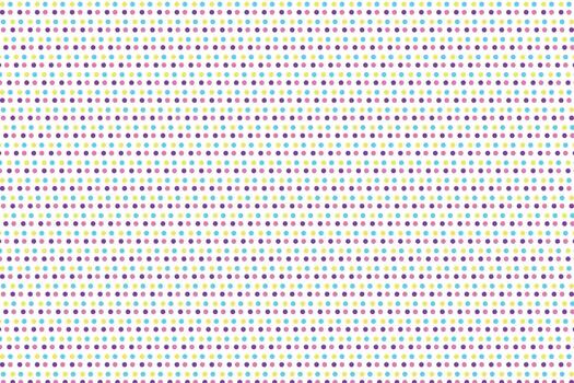 A colorful pattern of dots on a white background vector