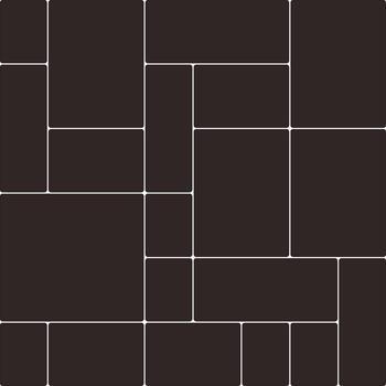 Abstract geometric background featuring a seamless mosaic pattern of dark rectangular blocks and tiles organized in a clean modern grid vector