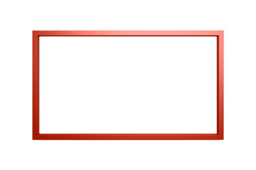 vibrante rojo frontera marco elemento para creativo diseño diseños y elegante presentaciones png