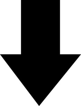 Black Arrows Icons. Download icon. Software data load, down arrow button, technology concept. vector