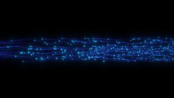 Computer data transmission and binary data flow video